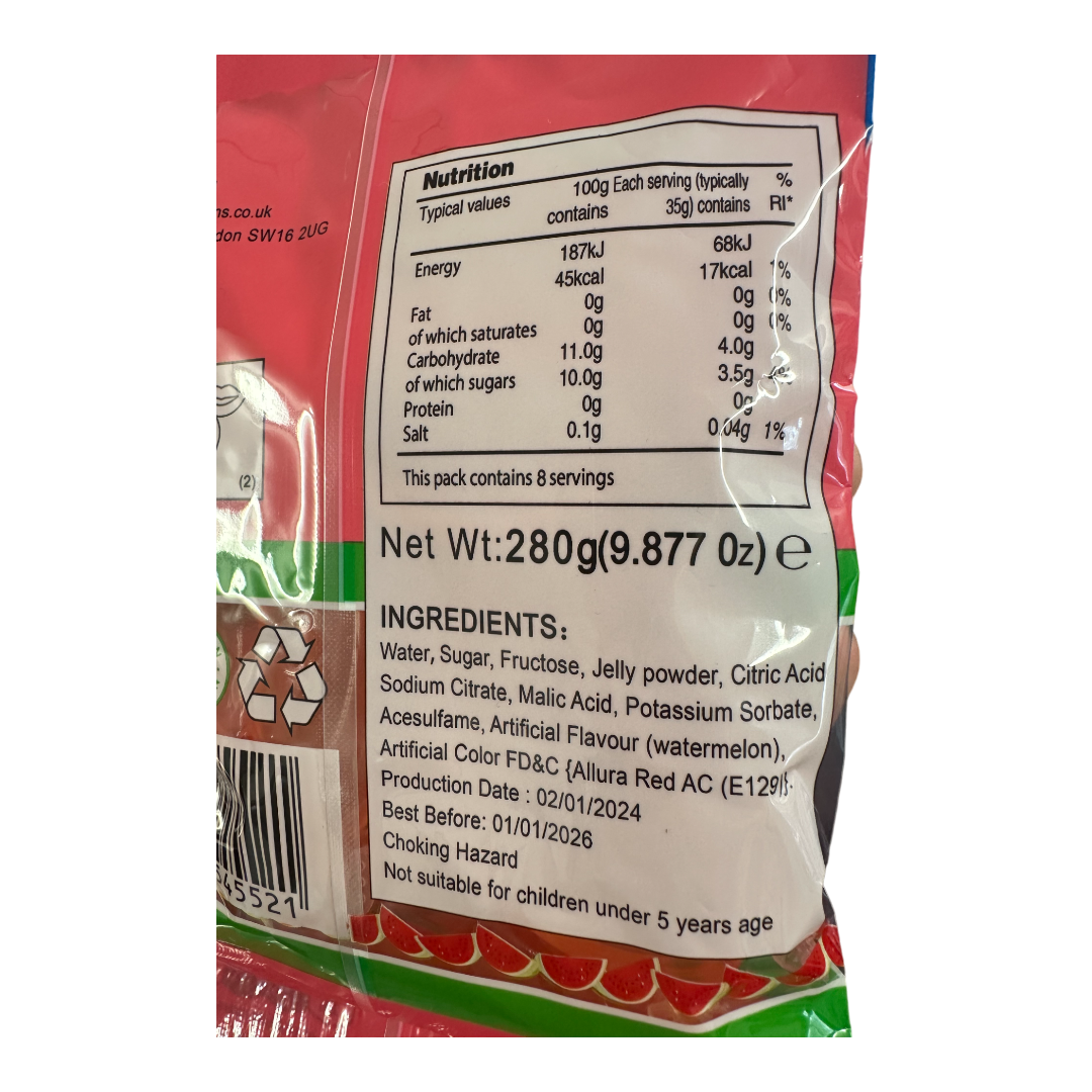 Watermelon Jelly Fruit Blast - 9.9oz (280g)