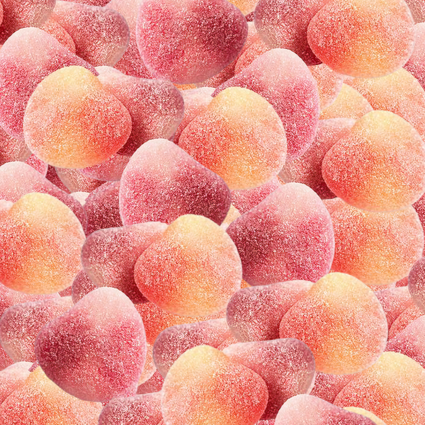 Haribo Peaches Melba (Peach, Raspberry & Vanilla Ice Cream)