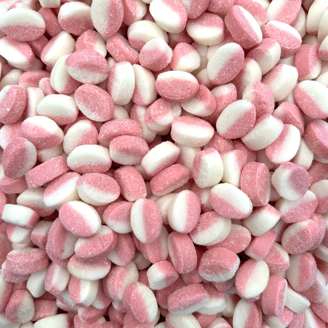 BUBS GOODY Strawberry Vanilla Sour Micro Foam Ovals