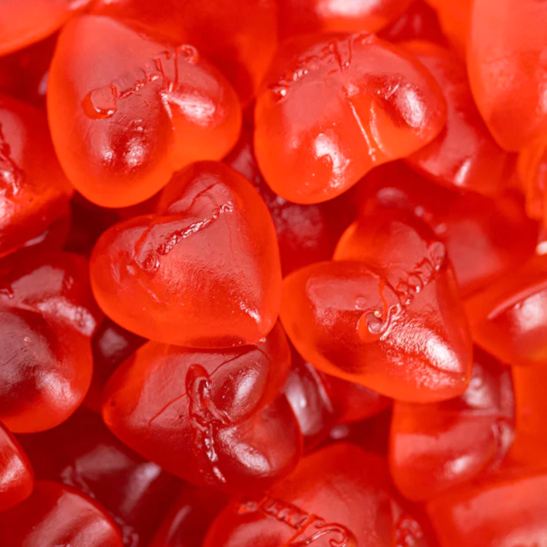 Stora Hjärtan (Big Jelly Hearts) – Poppin Candy