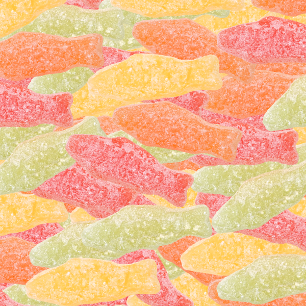 Syrlig Pastellfisk (Sour Pastel Swedish Fish)