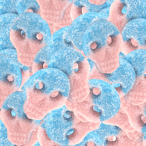 Sour Bubblegum Swedish Skulls