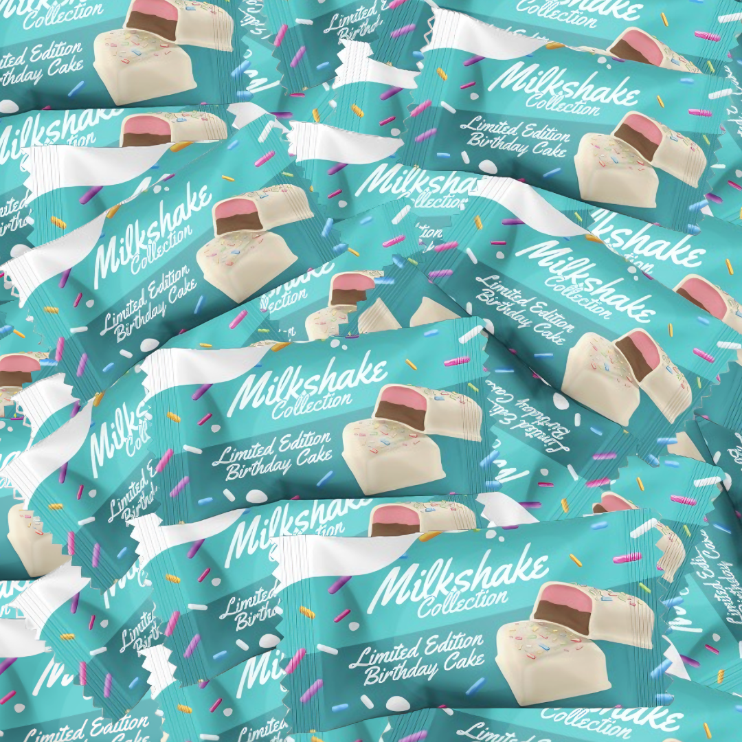 Birthday Cake Milkshake Bites