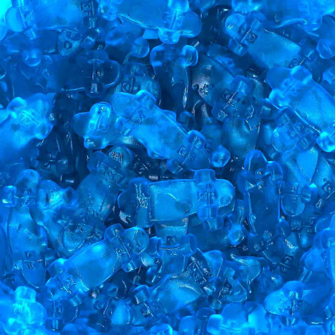 Haribo Skaters Blue (Blue Raspberry Skateboards)