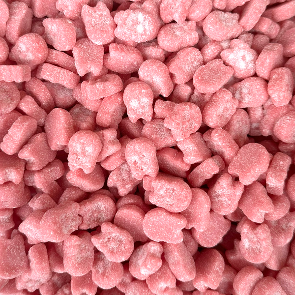BUBS Sour Raspberry Micro Foam Skulls