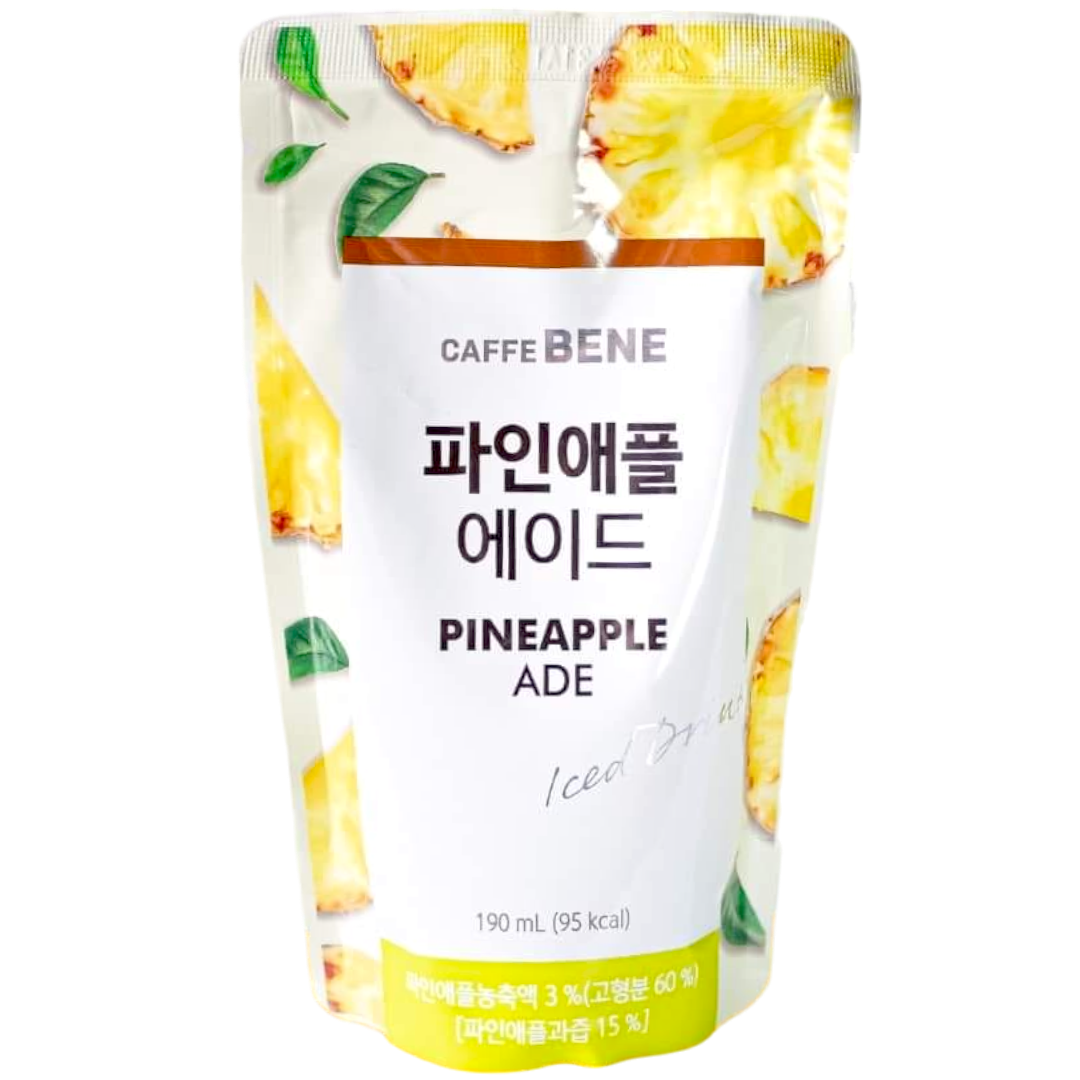 Caffe Bene Pineapple Ade - 6.4fl.oz (190ml)