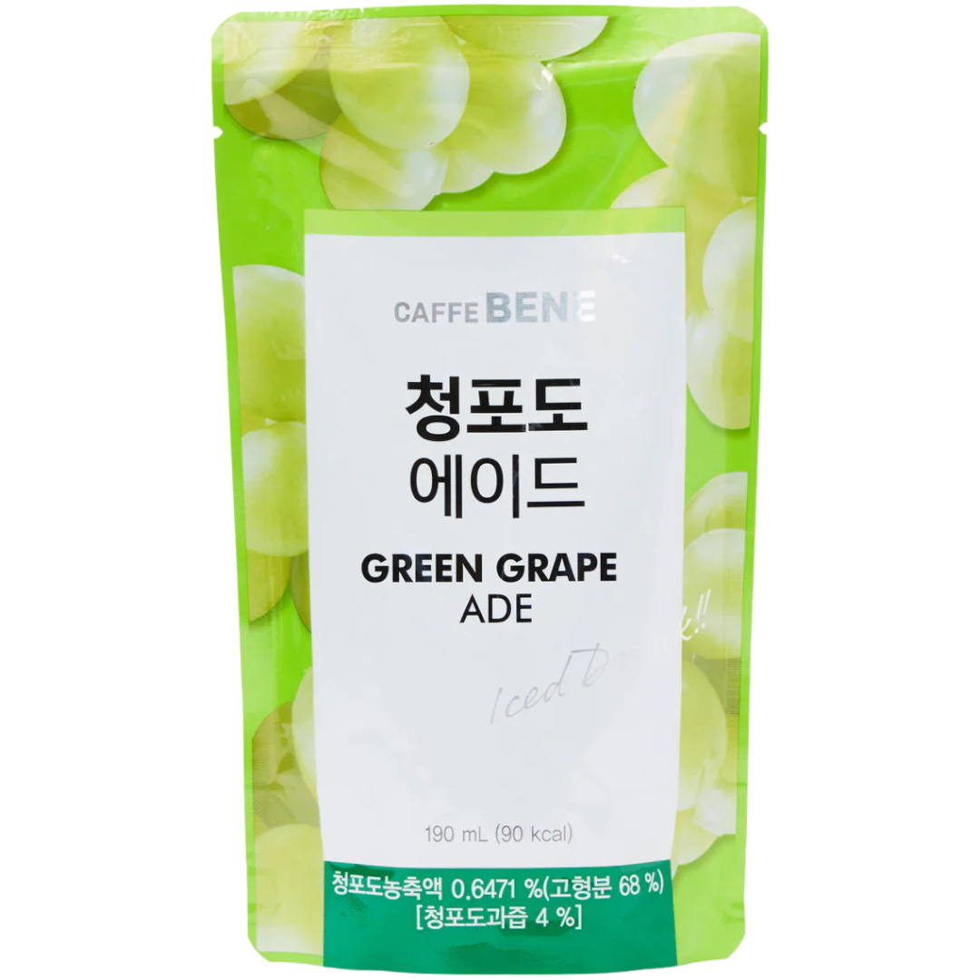 Caffe Bene Green Grape Ade - 6.4fl.oz (190ml)