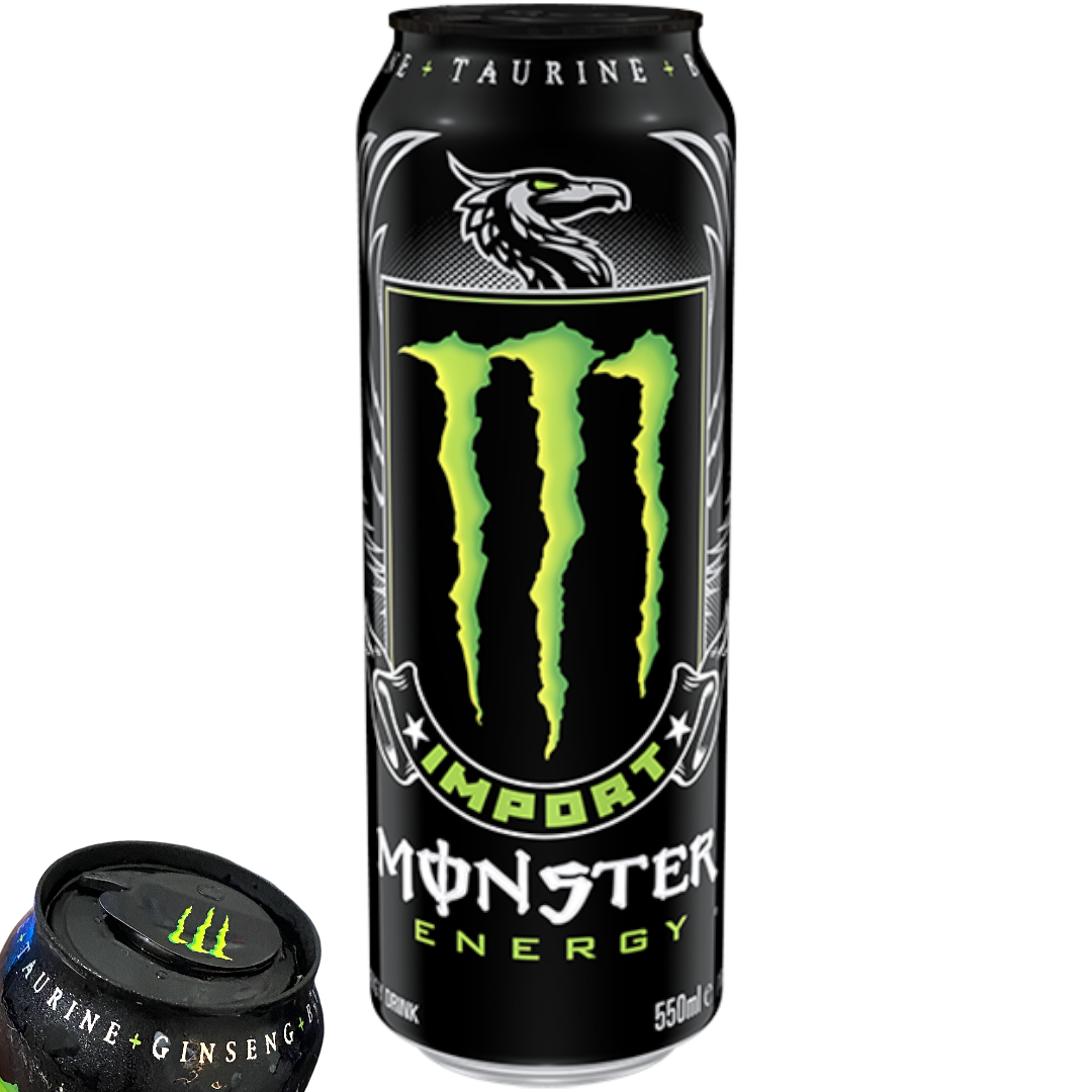 Monster Energy Import Super Premium Resealable Can - 18.6fl