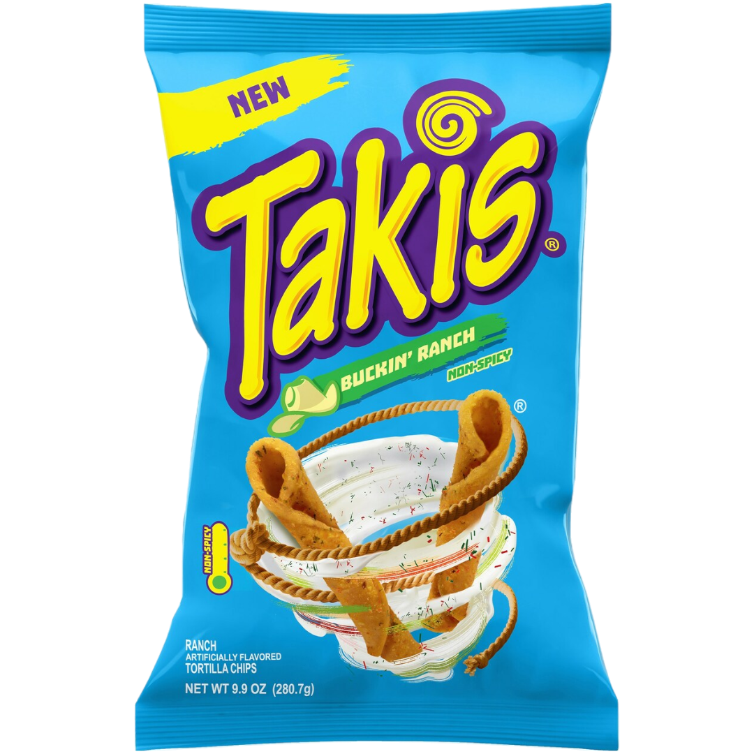 Takis Buckin Ranch Share Bag 9 9oz 280 7g Poppin Candy takis-buckin-ranch-share-bag-9-9oz-280-7g-poppin-candy