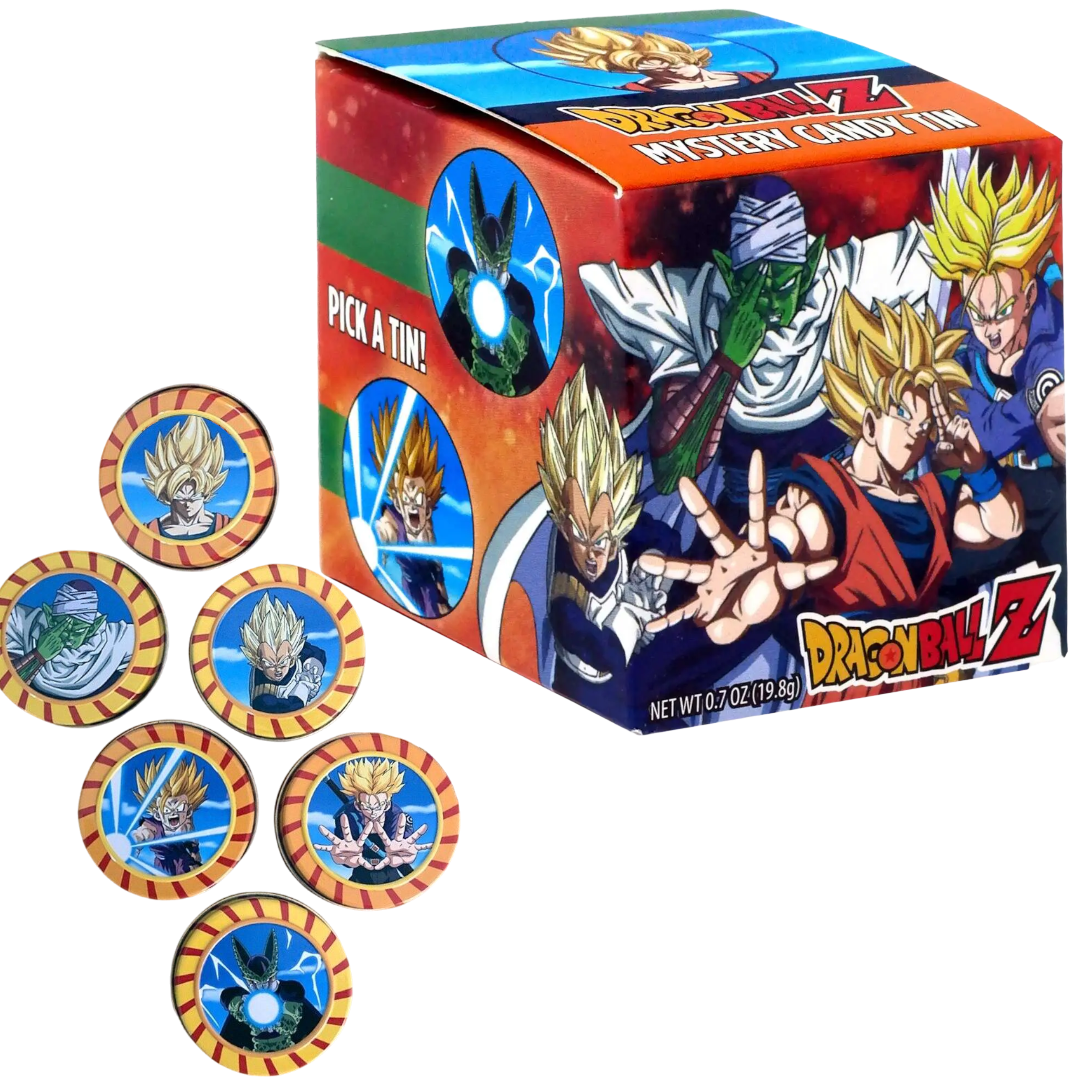 Dragon Ball Z Mystery Candy Tin - 0.7oz (19.8g) – Poppin Candy