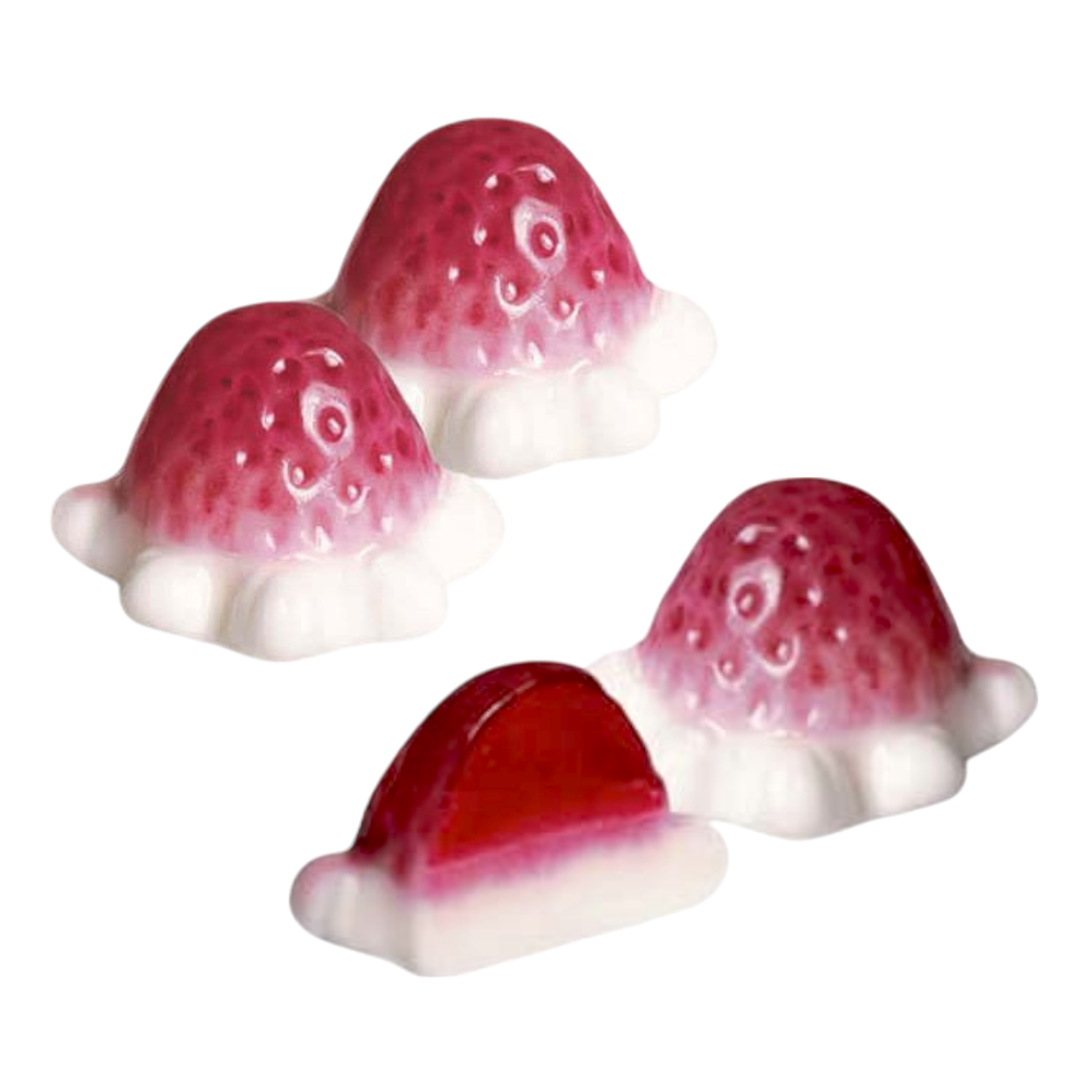 Jelly Filled Strawberries And Cream Poppin Candy