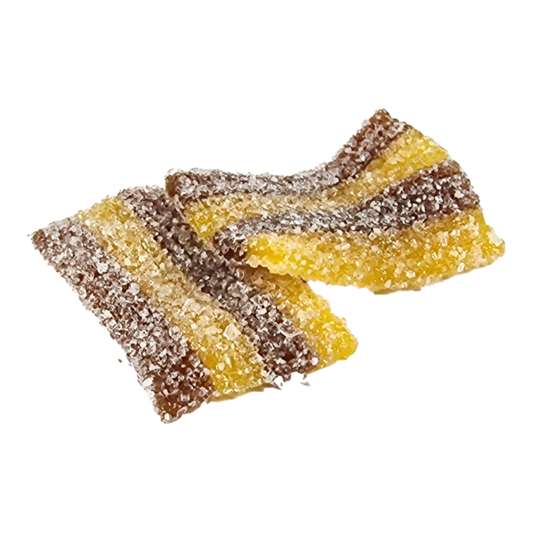 Sura Mattor Cola (Sour Cola Belt Bites)