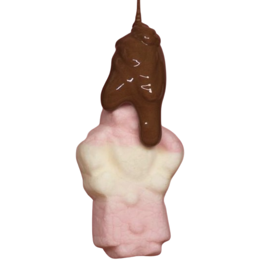 Skumtomtar Choko (Chocolate-Coated Foam Santa's Elves)