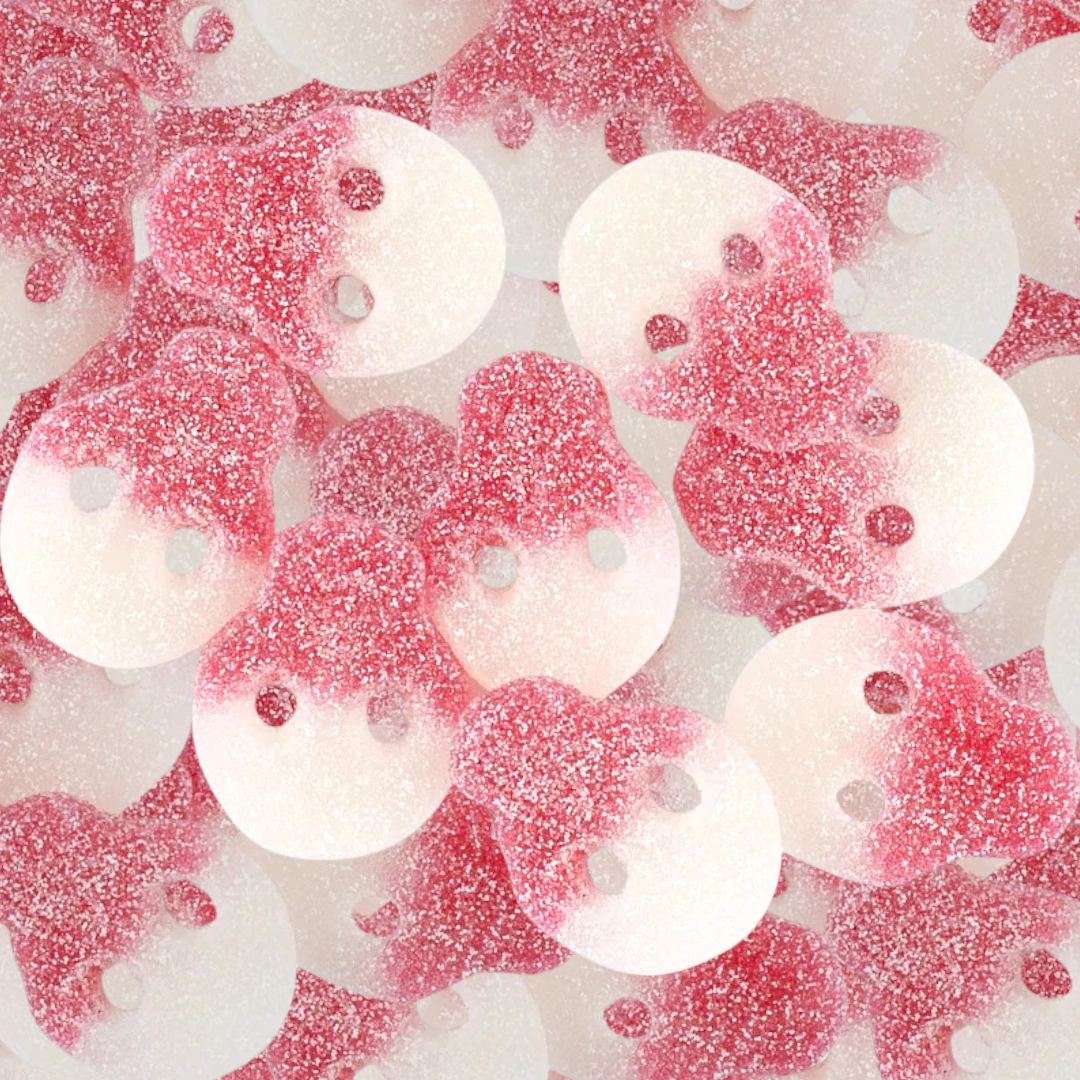 Strawberry Lemonade Sour Swedish Skulls – Poppin Candy