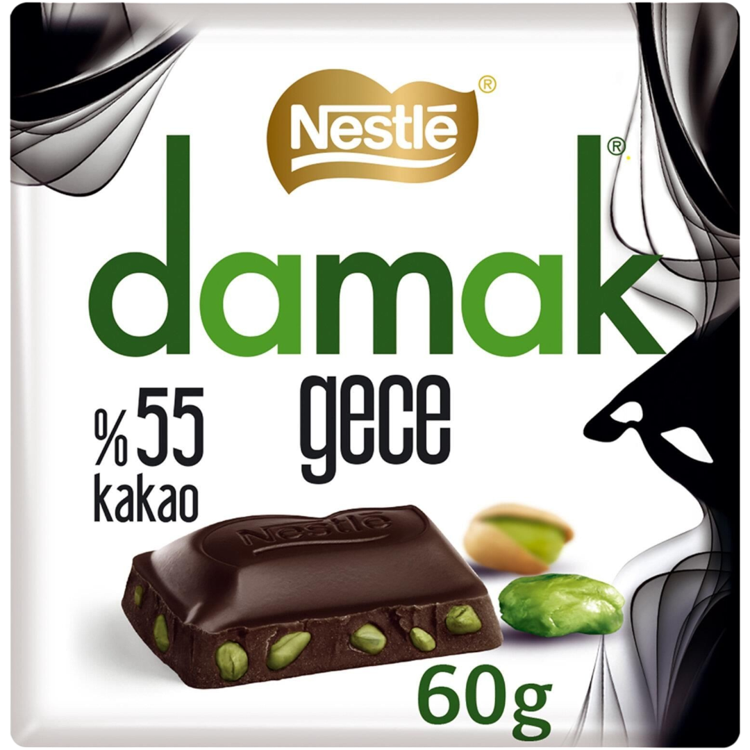 Nestle Damak Pistachio Dark Chocolate Block (Turkish) - 2.12oz (60g) –  Poppin Candy