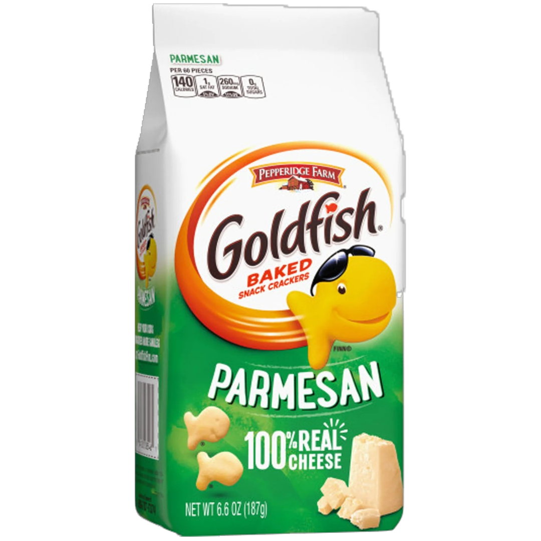 Pepperidge Farm Goldfish Crackers Parmesan - 6.6oz (187g)