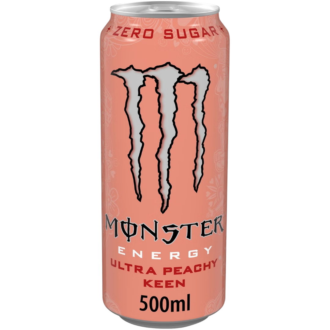 Monster Ultra Peachy Keen - 16.9fl.oz (500ml) – Poppin Candy