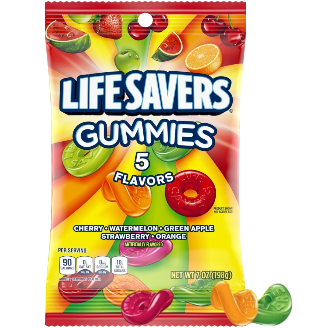 Life Savers Gummies 5 Flavours - 7oz (198g)