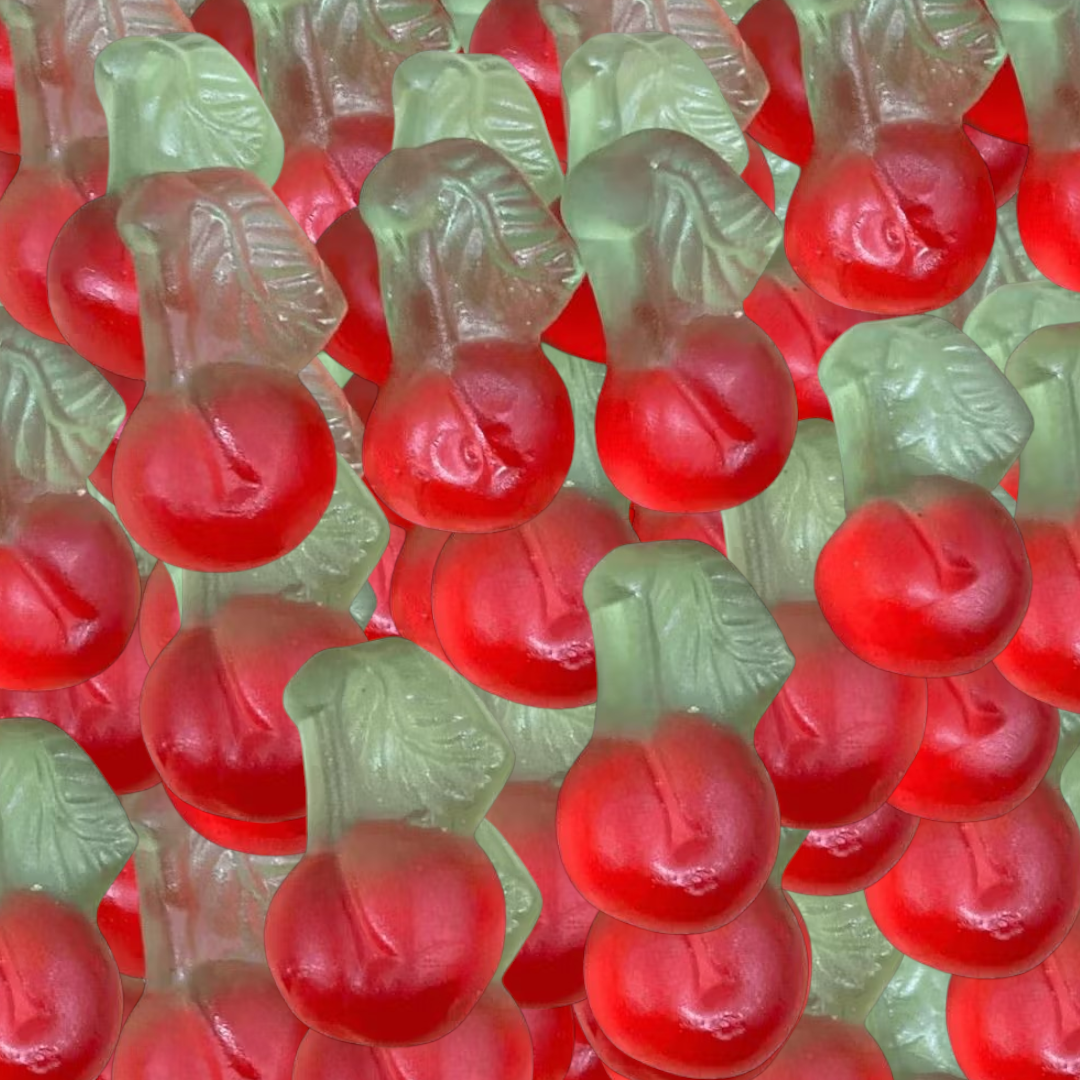 Sugar Free Jelly Cherries – Poppin Candy
