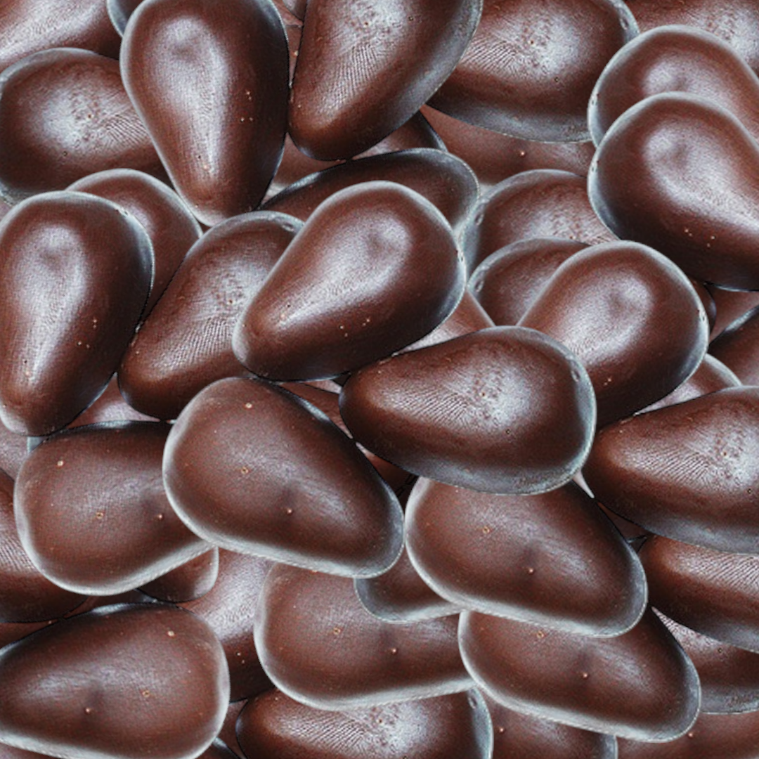 Chocolate-Coated Jelly Pears