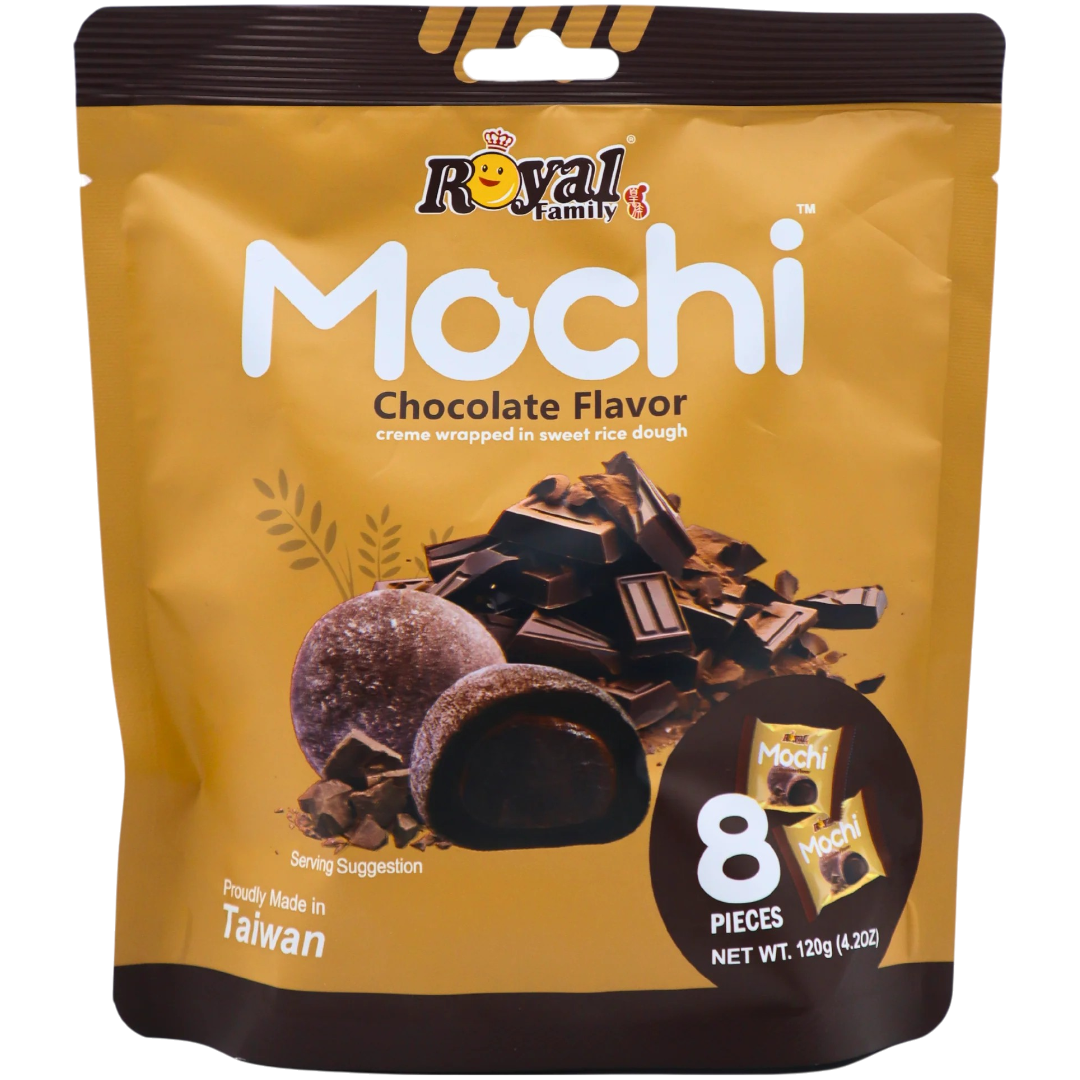 Royal Family Mochi Chocolate Flavour (Taiwan) - 4.2oz (120g Royal Family Mochi Chocolate Flavour (Taiwan) - 4.2oz (120g