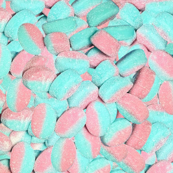 BUBS GOODY Raspberry & Blueberry Sour Micro Foam Ovals