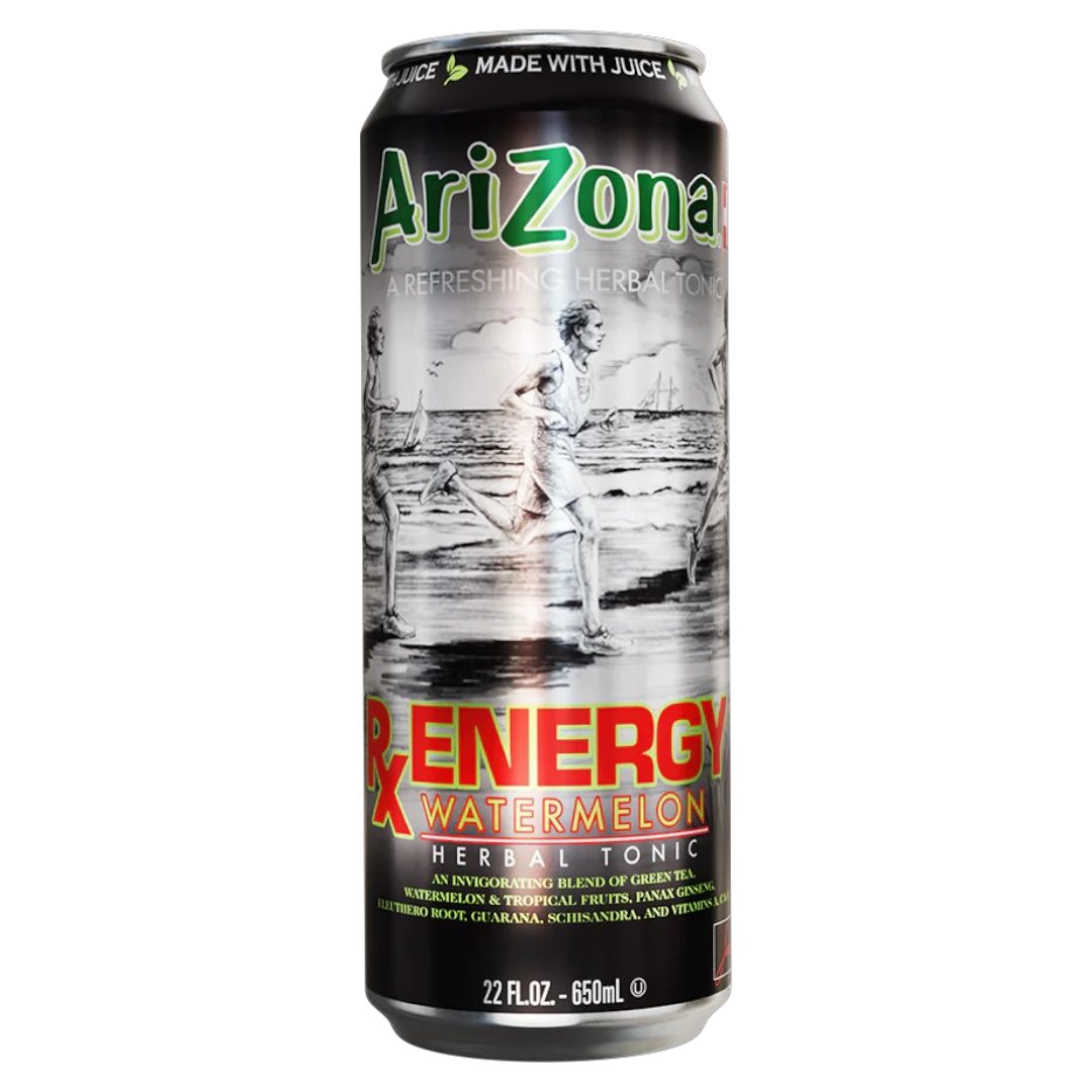 AriZona RX Energy Watermelon Herbal Tonic - 22fl.oz (650ml