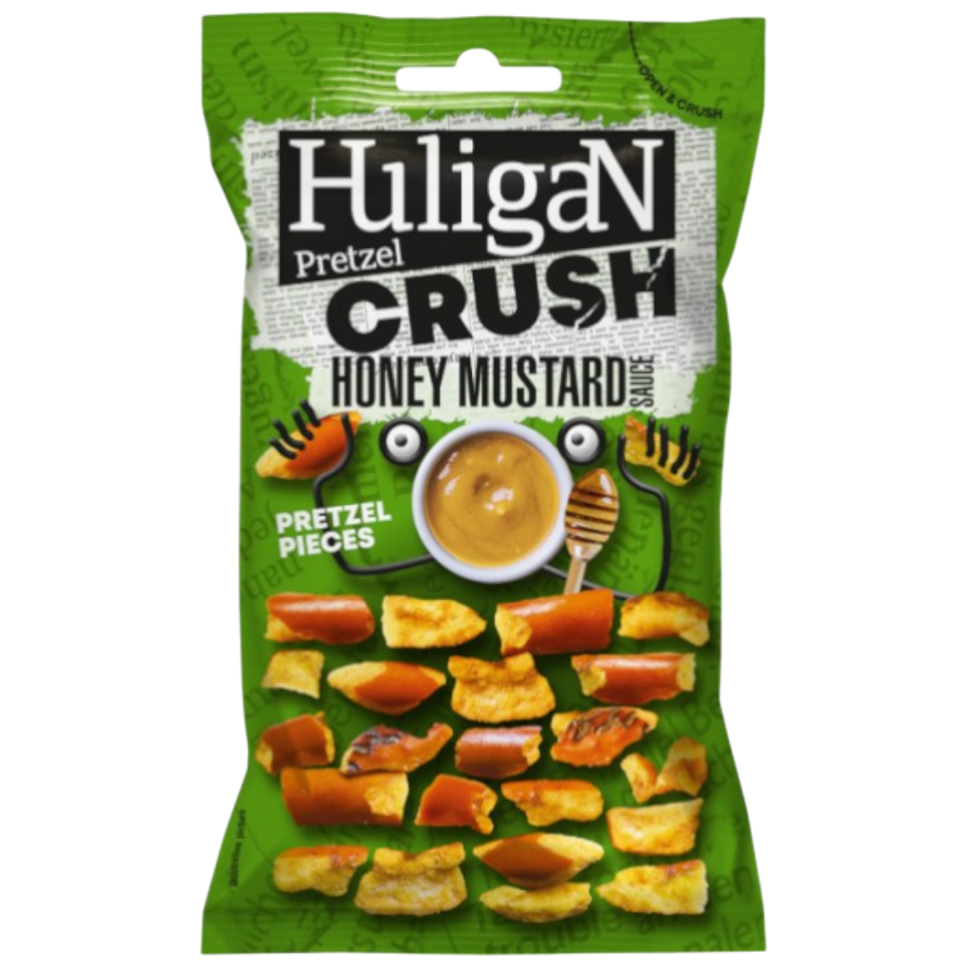 HuligaN Pretzel Crush Honey Mustard Flavour - 2.29oz (65g)