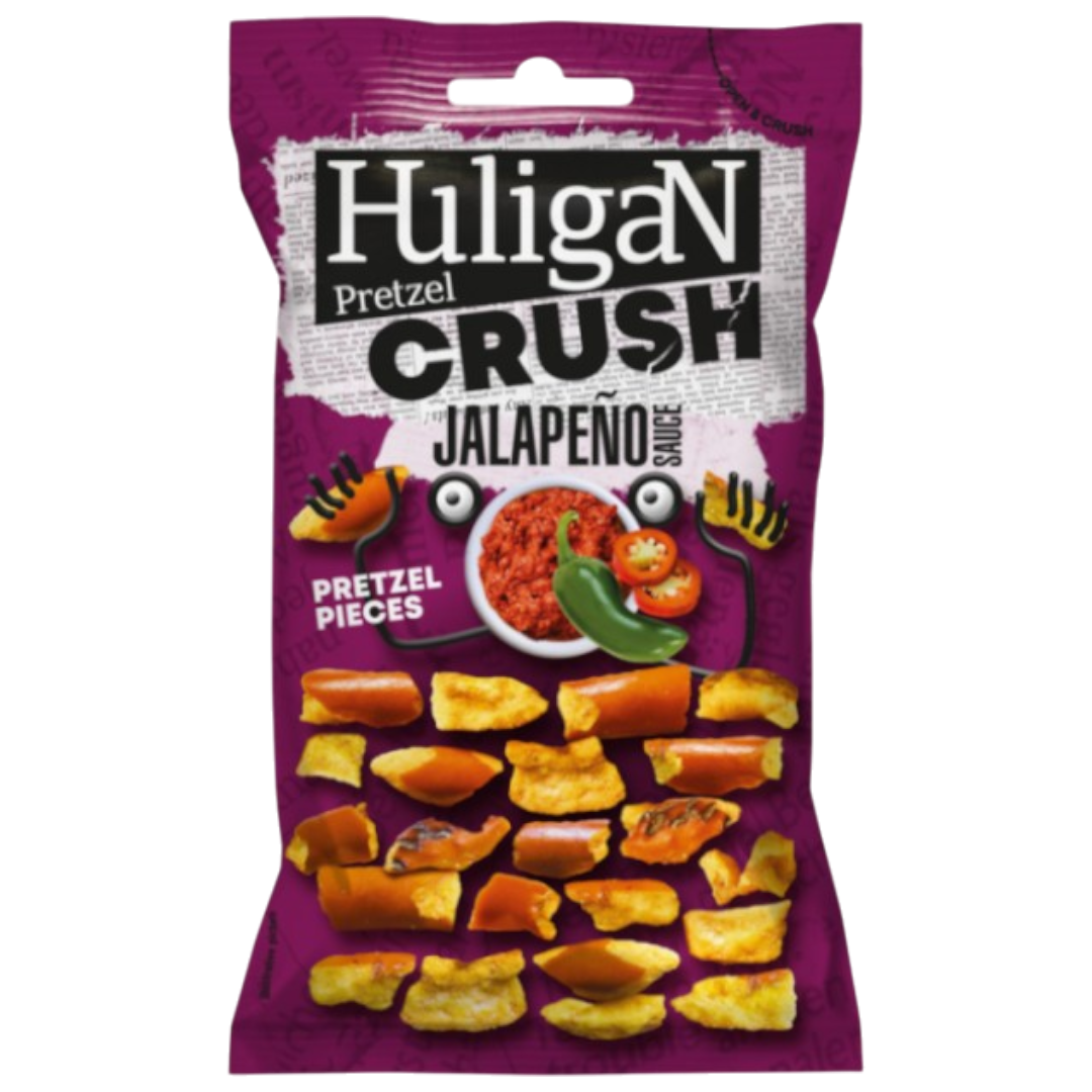 HuligaN Pretzel Crush Jalapeno Flavour - 2.29oz (65g)