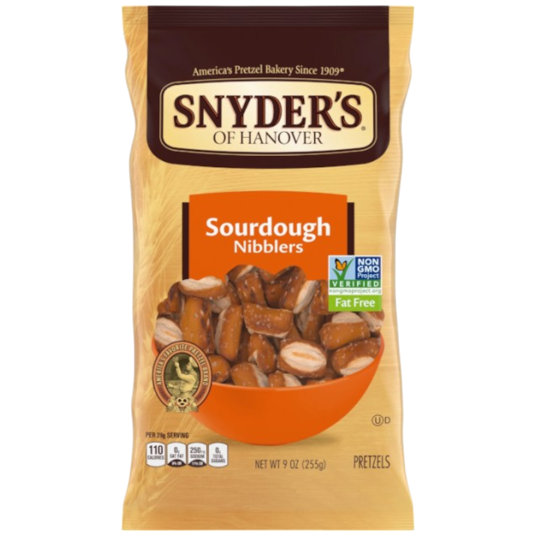 Snyder's Pretzel Sourdough Nibblers- 9oz (255g)