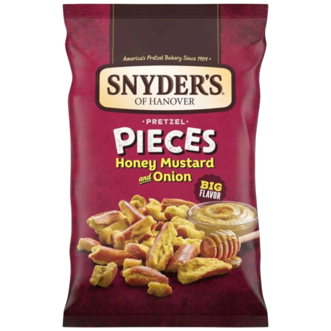 Snyder's Pretzel Pieces Honey Mustard & Onion Flavour - 11.2oz (318g)