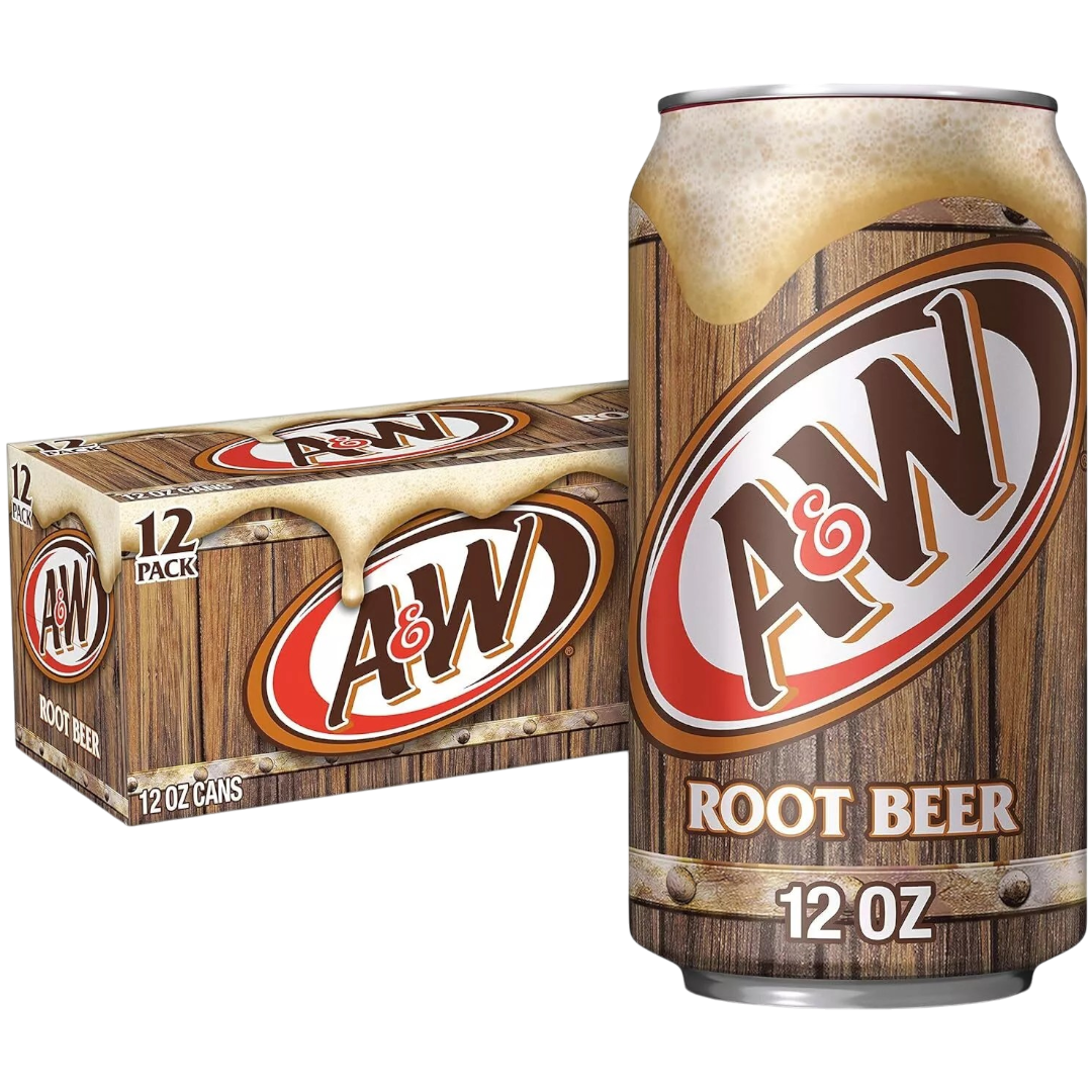 A&W ゼロシュガー ルートビール 12缶✖︎４ケース A&W Root Beer - 12fl.oz (355ml) – Poppin Candy