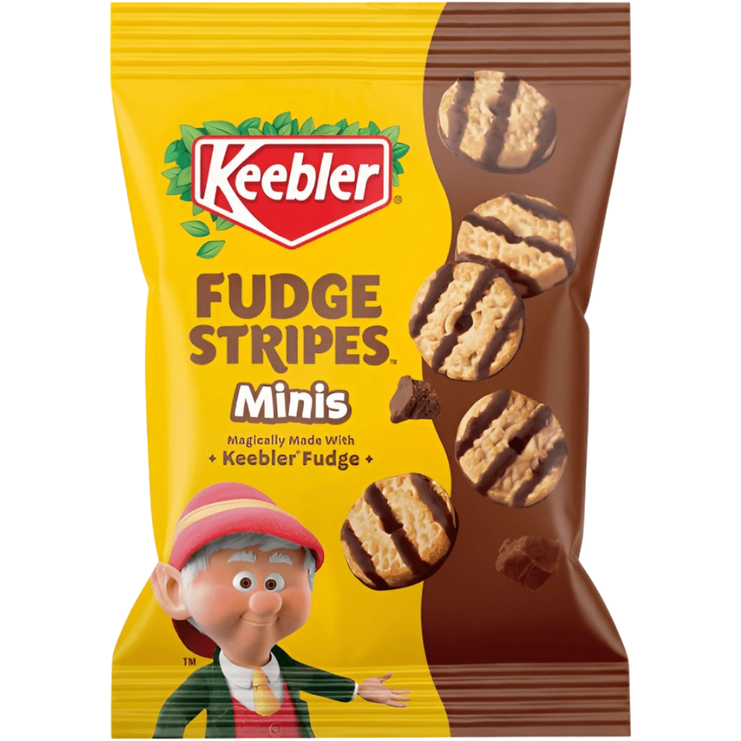 Keebler Fudge Stripes Minis Cookies - 2oz (56g)