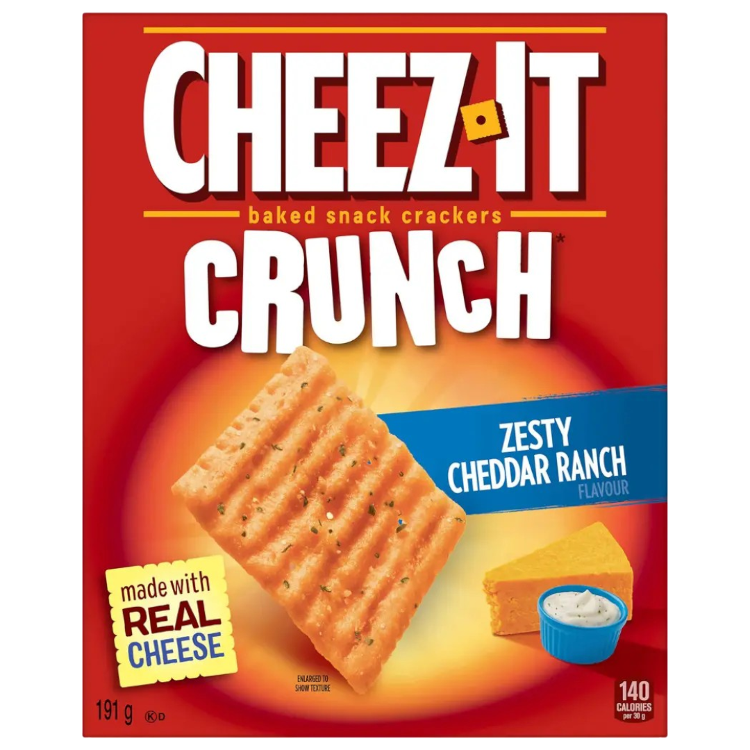 Cheez-It Crackers Zesty Cheddar Ranch - 6.7oz (191g)