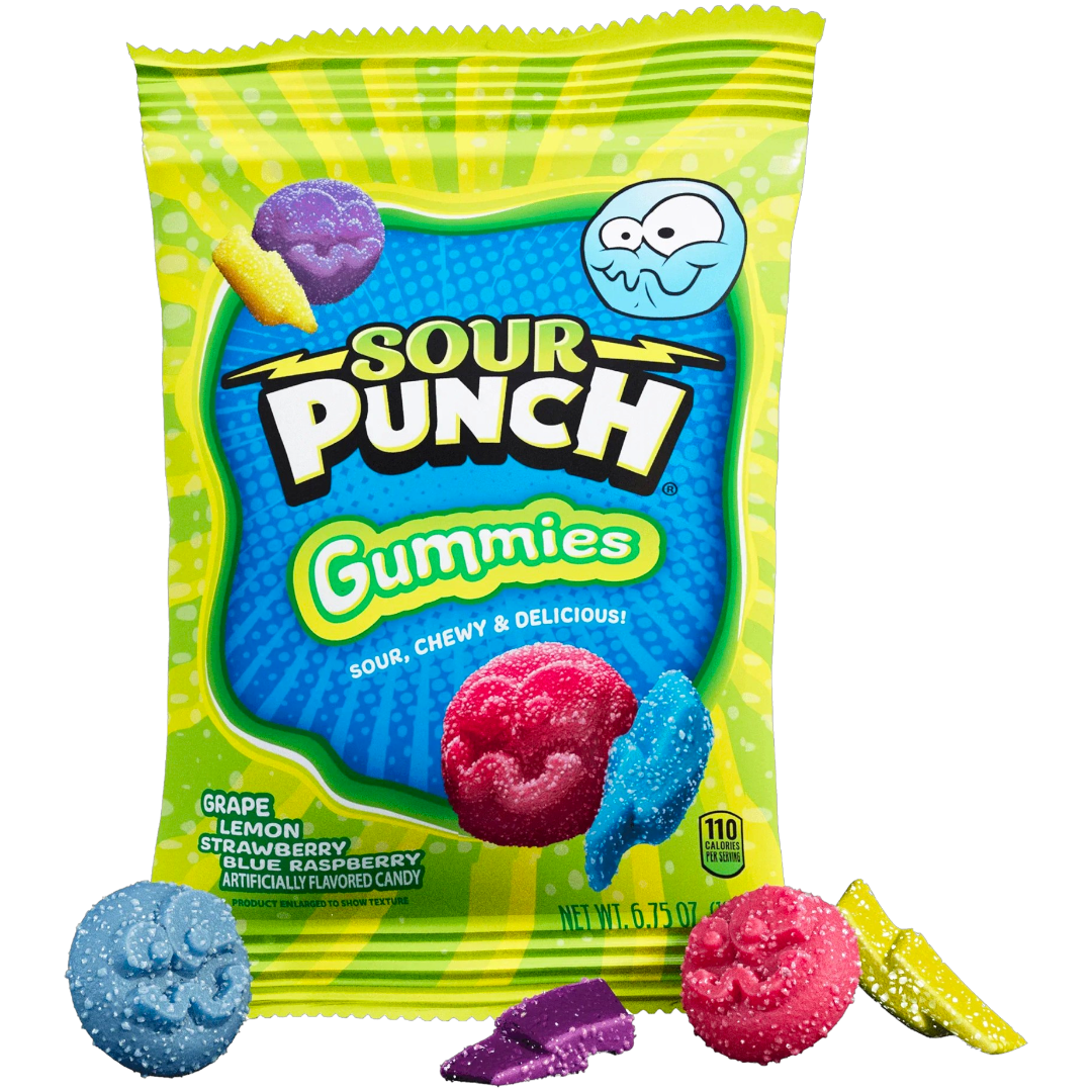 Sour Punch Gummies Share Bag - 6.75oz (191g)