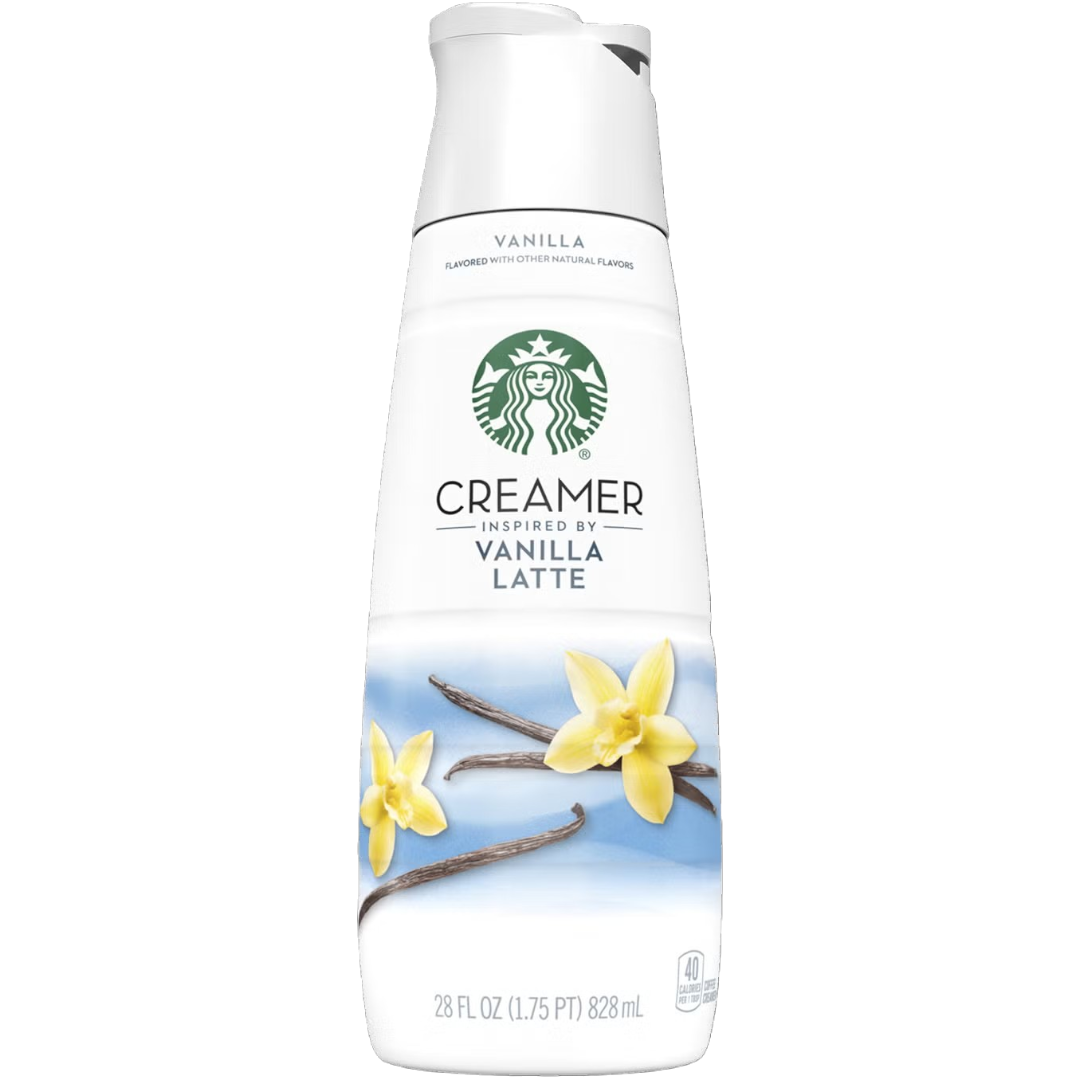 Starbucks Vanilla Latte Liquid Creamer Big Bottle - 28fl.oz (828ml)