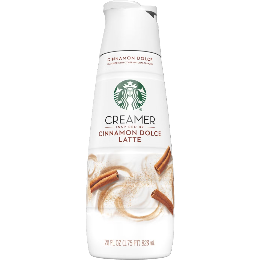 Starbucks Cinnamon Dolce Latte Liquid Creamer Big Bottle - 28fl.oz (828ml)