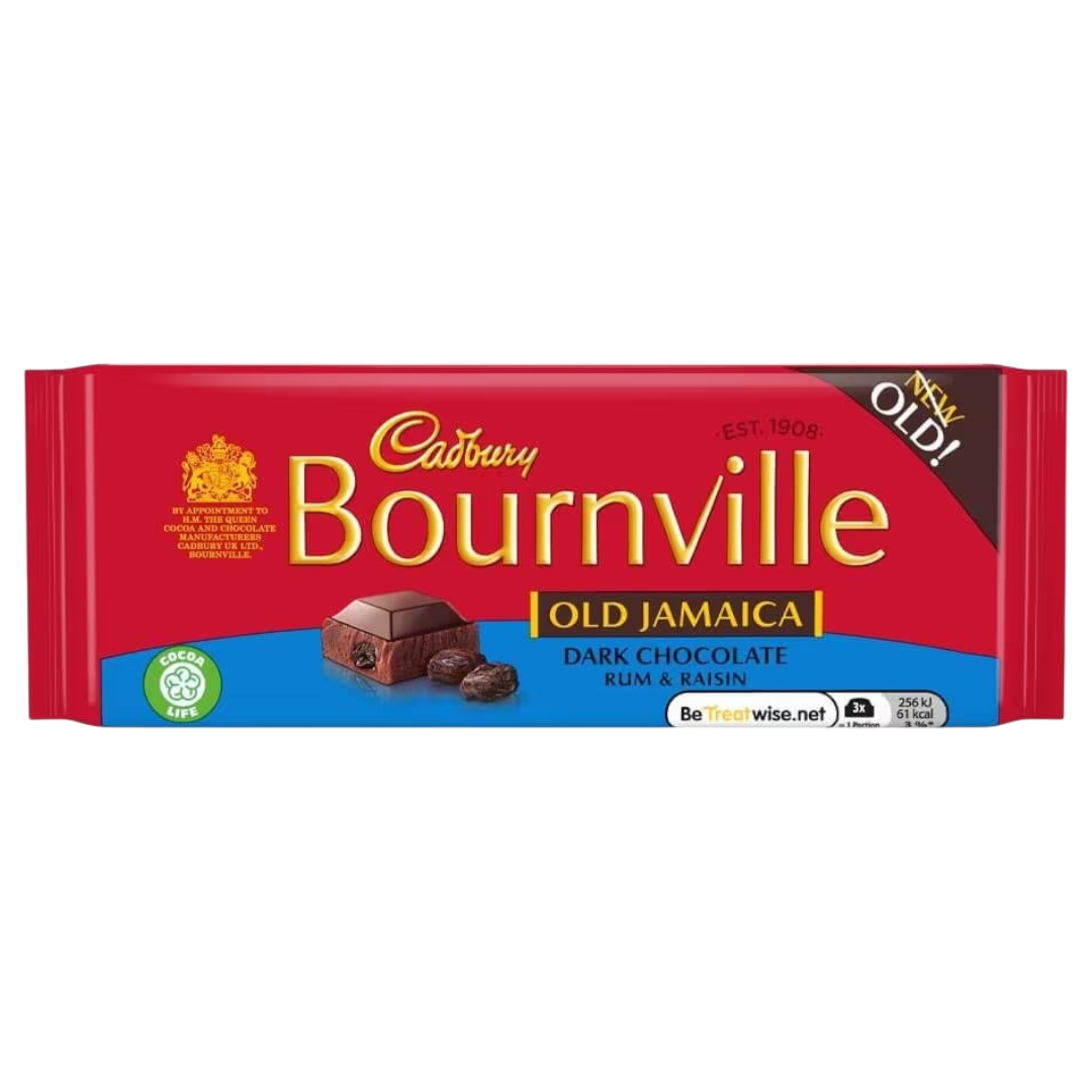 Cadbury Bournville Old Jamaica Dark Chocolate - 3.5oz (100g)