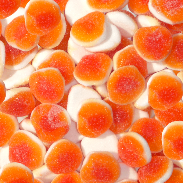 Jelly Filled Fizzy Peaches