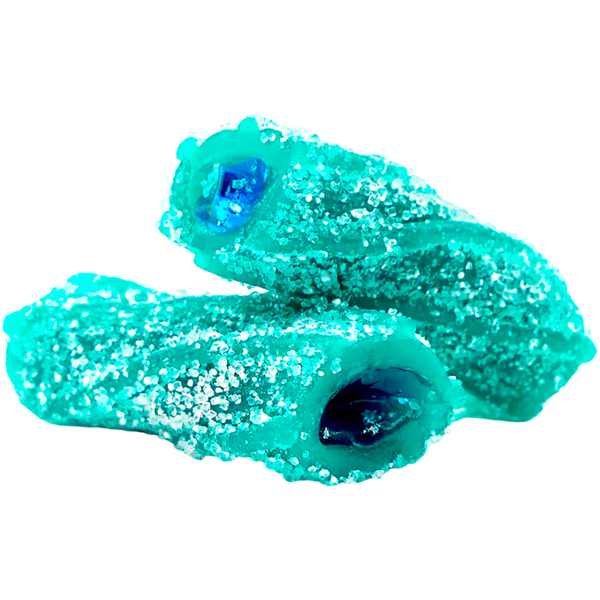 Sour Jelly Filled Blue Raspberry Twists