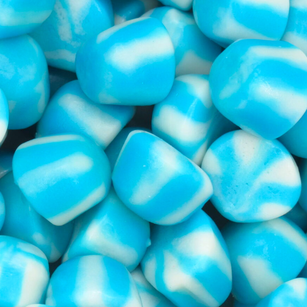 Blue Raspberry Twist Kisses – Poppin Candy