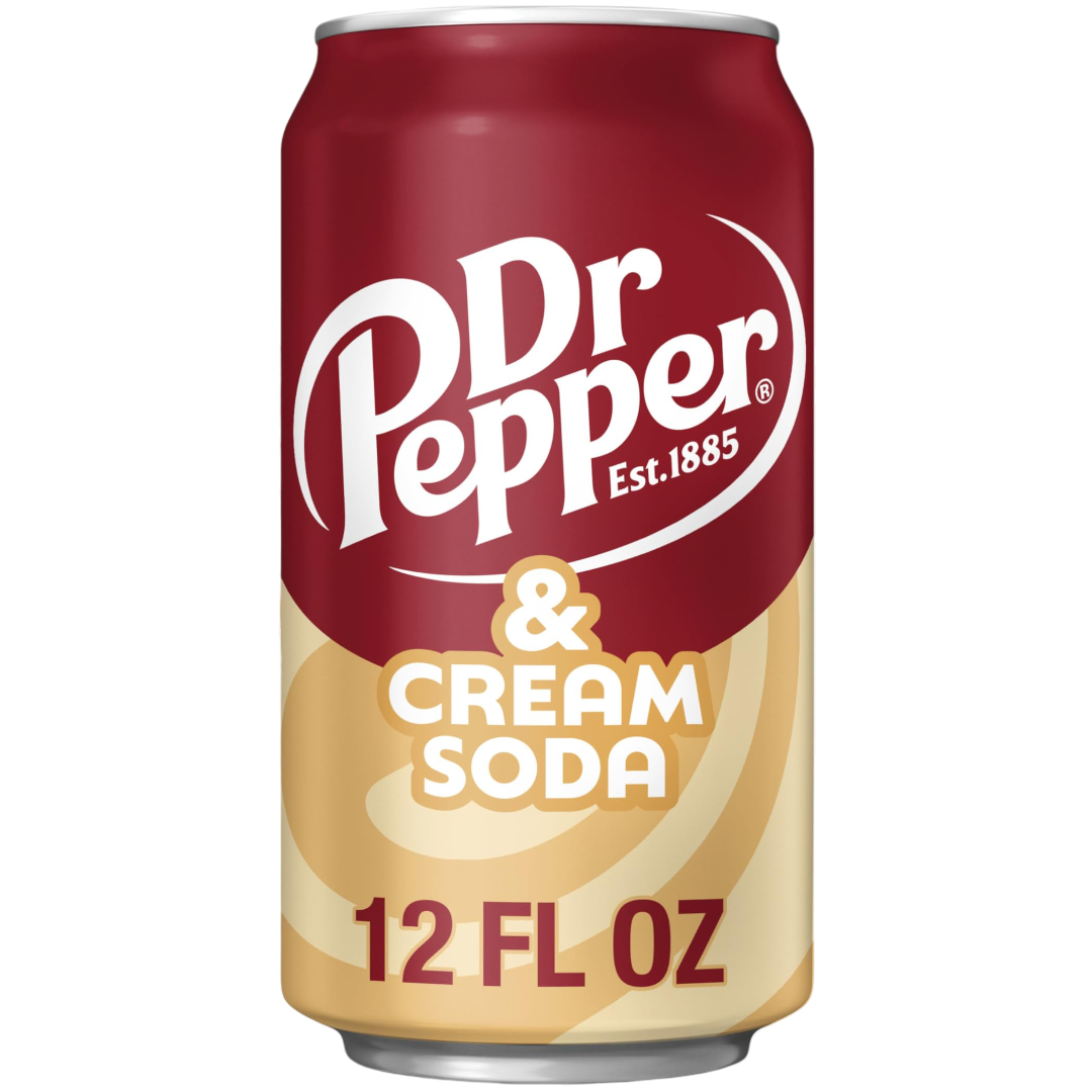 Dr Pepper & Cream Soda - 12fl.oz (355ml)