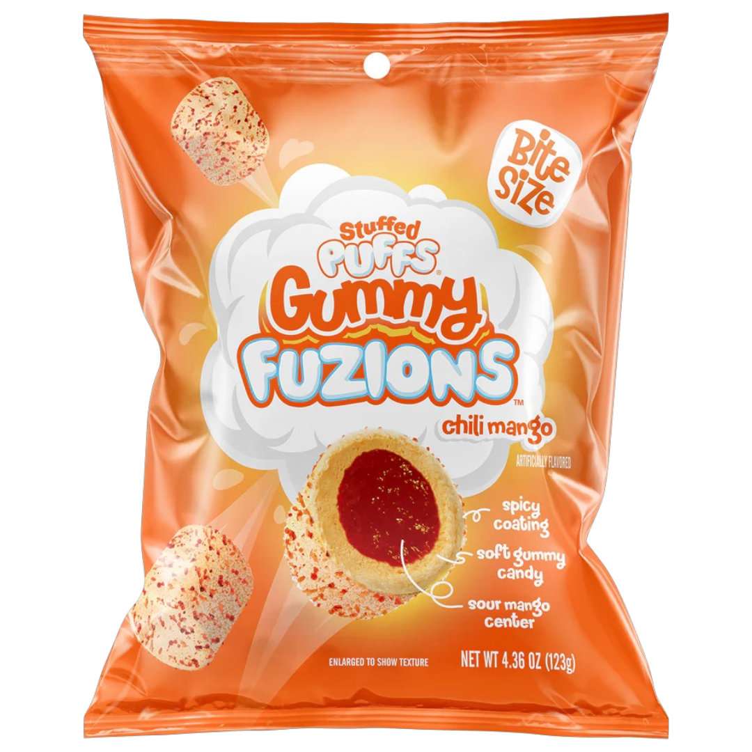 Stuffed Puffs Chili Mango Filled Marshmallow Bites - 4.36oz (123g