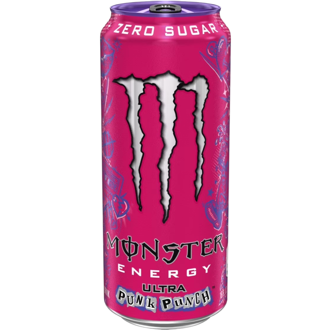 Monster Ultra Punk Punch - 16fl.oz (473ml) – Poppin Candy
