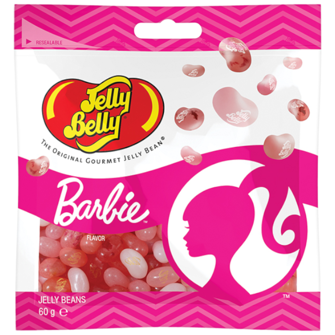 Jelly Belly Barbie Pink Jelly Beans Bag - 2.46oz (60g)