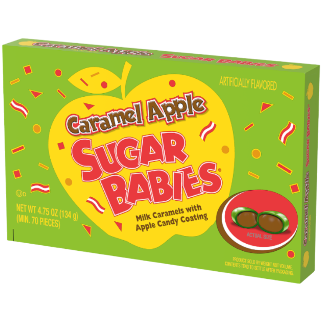 Charms Caramel Apple Sugar Babies Theatre Box - 4.75oz (134g)