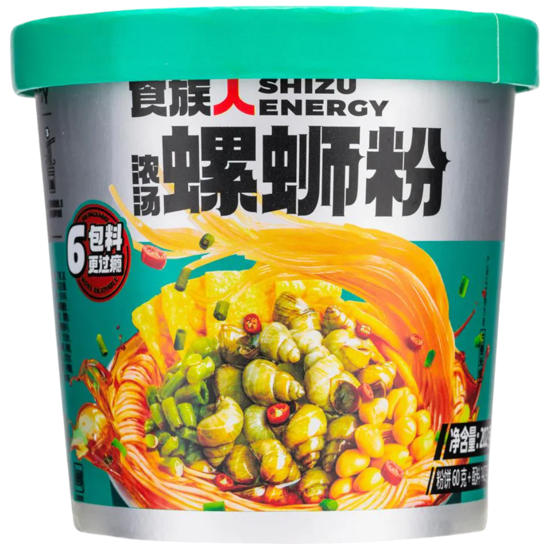 Shizu Energy River Snail Noodle Pot - 7.12oz (202g) | Poppin Candy