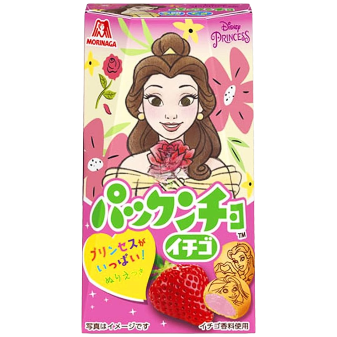 Morinaga Pakkuncho Strawberry Cream Biscuit Japan 1 44oz 41g