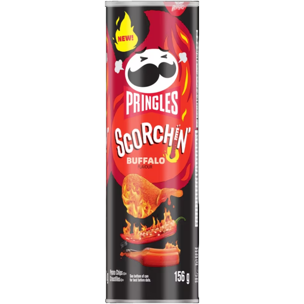 Pringles Scorchin' Buffalo (Canadian) - 5.5oz (156g)