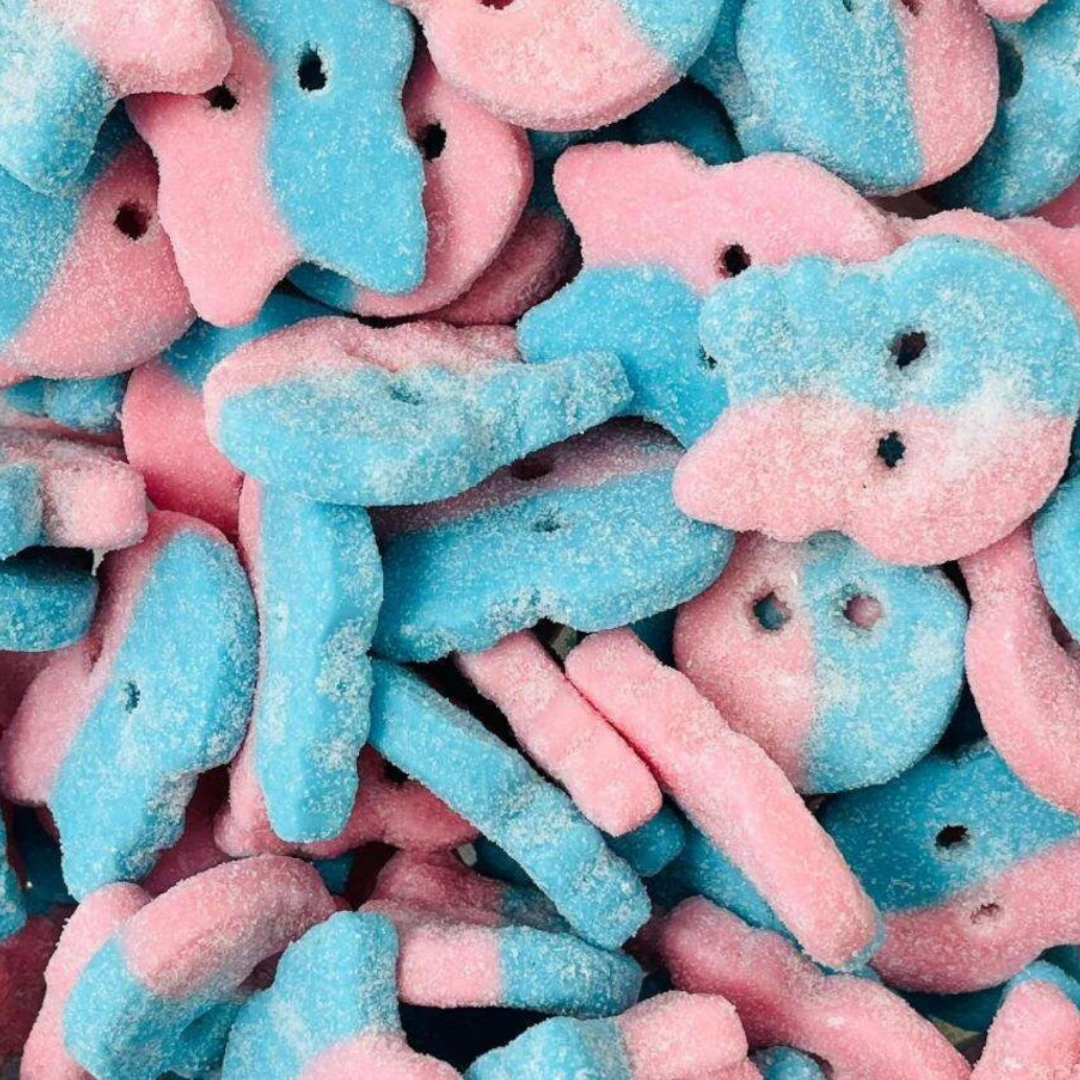 BUBS Sour Dizzy Bubblegum Foam Skulls – Poppin Candy